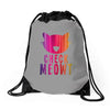 CHECK MEOWT CAT Drawstring Bags