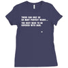 perfect head funny bald Ladies Fitted T-Shirt