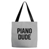 Piano Dude Tote Bags