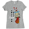 volcano head Ladies Fitted T-Shirt