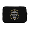 i am an aries Laptop sleeve