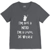 not a nerd V-Neck Tee