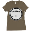 personalized custom Ladies Fitted T-Shirt