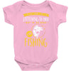 fishing in my head! Baby Bodysuit