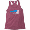 tour de france alp d'huez cycling Racerback Tank