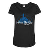 castle never too old for this Maternity Scoop Neck T-shirt