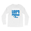 swim mom loud and proud sports athlete athletic Long Sleeve Shirts