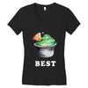 Best Friends Tacos Women's V-Neck T-Shirt