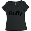 buffy Women's Triblend Scoop T-shirt