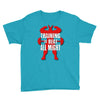 train to beat all might Youth Tee