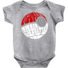 pokeball death star Baby Onesie