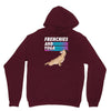 frenchies and yoga Unisex Hoodie