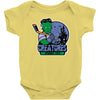 spooky city creatures   hockey team Baby Onesie