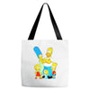 the simpson Tote Bags