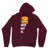 just eat it burger lover Unisex Hoodie