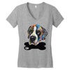 MY DOG Women's V-Neck T-Shirt