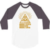 real eyes realize real lies 3/4 Sleeve Shirt