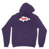 funny size does matter fishing fish holiday jarvis reel rod line sinke Hoodie
