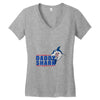 Daddy Shark Women's V-Neck T-Shirt