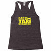 dads taxi Racerback Tank