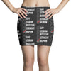Lgbt Checklist Mini Skirts