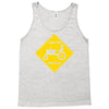 tractor crossing farmer's road warning sign Tank Top