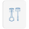 sketch of piston Mousepad