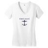 first mate Women's V-Neck T-Shirt