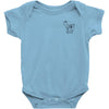 erica costell goat pocket Baby Onesie