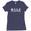 man i love fishing Ladies Fitted T-Shirt