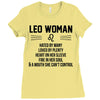 Leo Woman Ladies Fitted T-Shirt