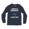 sarcastic comment loading Long Sleeve Shirts