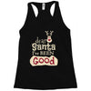 dear santa i've been good Racerback Tank
