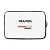grandpa loading Laptop sleeve