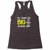 personalised i'm the big brother Racerback Tank