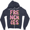 donut frenchies Zipper Hoodie