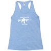 black guns matter Racerback Tank