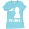 politics Ladies Fitted T-Shirt