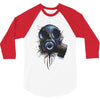 gas mask 3/4 Sleeve Shirt