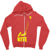 kite kitesurfen kiteboarden fun extremsport top Zipper Hoodie