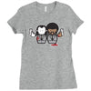 pulp fiction cartoon ideal birthday present or gift Ladies Fitted T-Shirt