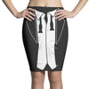 disheveled tuxedo Pencil Skirts