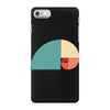 fibonacci golden ratio colorful iPhone 7 Case