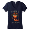 nightmare on kitty street Women's V-Neck T-Shirt