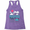 camp line Racerback Tank