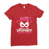 Super Mom-What's Your Superpower? Ladies Fitted T-Shirt