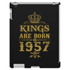 kings are born in 1957 iPad 3 and 4 Case