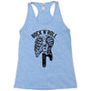 rock and roll Racerback Tank