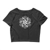 rltw bicycle circle kaleidospoke Crop Top