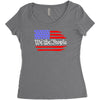 american flag we the people Women's Triblend Scoop T-shirt